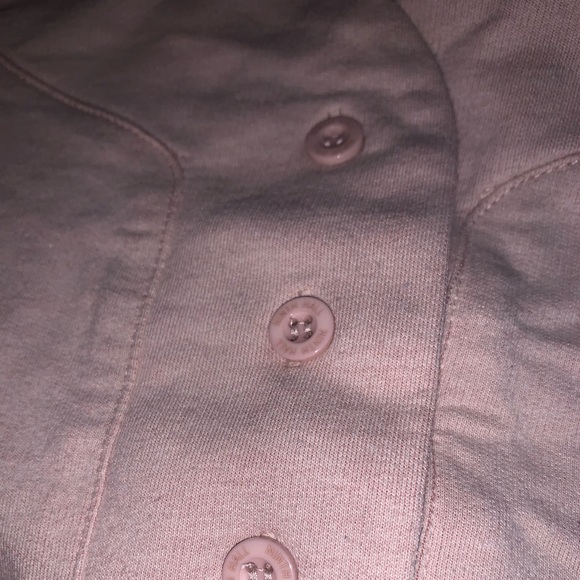 Ninth Hall Runaway With Me Beige Light Pink Baseball Tee - Picture 5 of 9